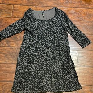 Jessica Simpson leopard dress